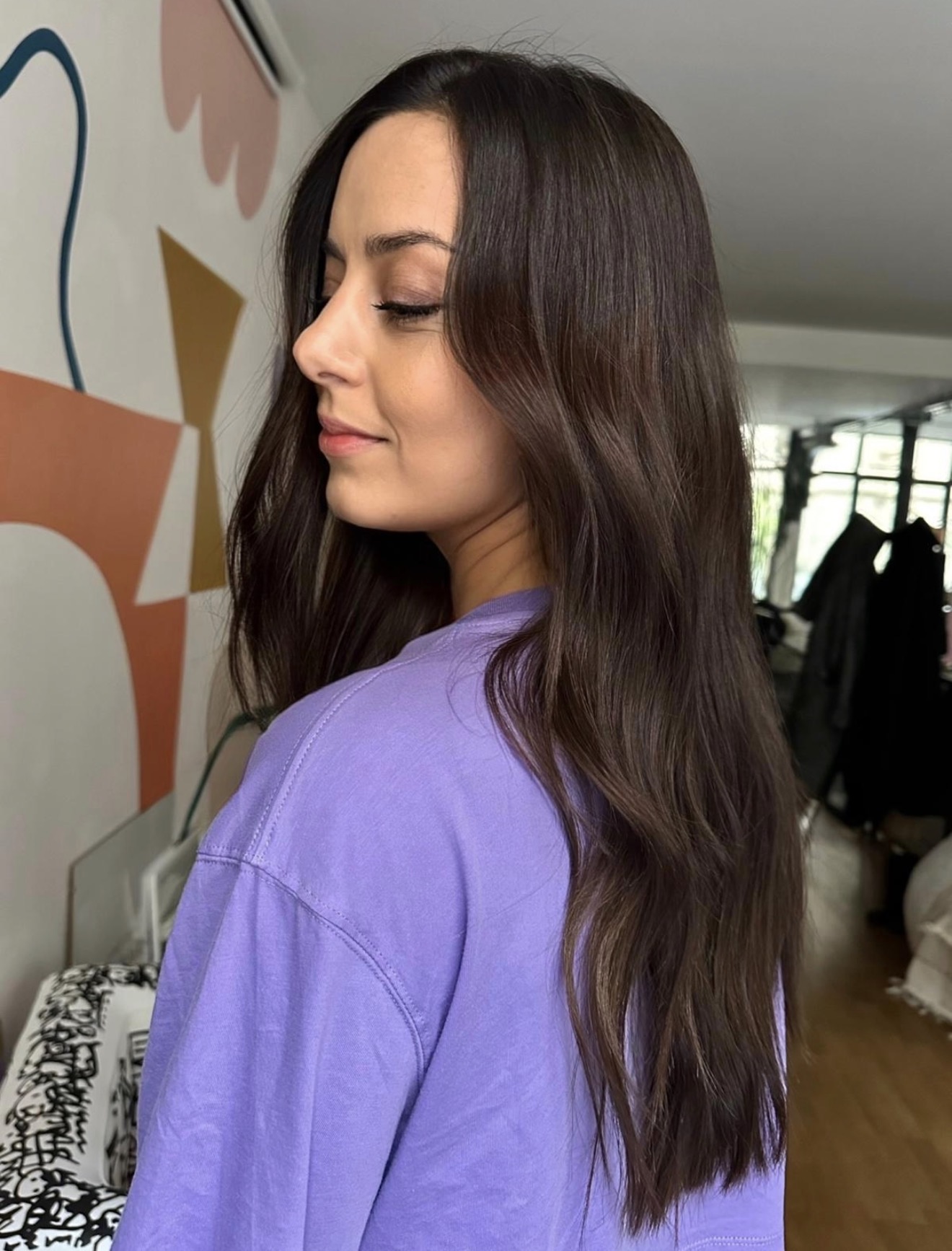 Screenshot Coupe à sec l'endroit, cheveux bouclé